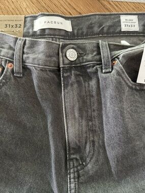 PacSun Men’s Blake Baggy Jeans - Charcoal Gray